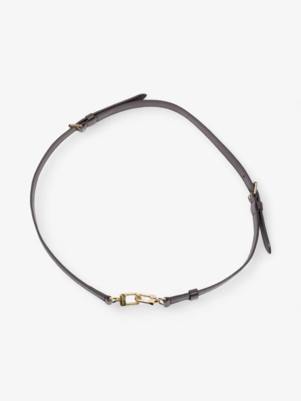 Louis Vuitton Bandoulière Bag Strap Brown / Gold Leather | Luna Bags