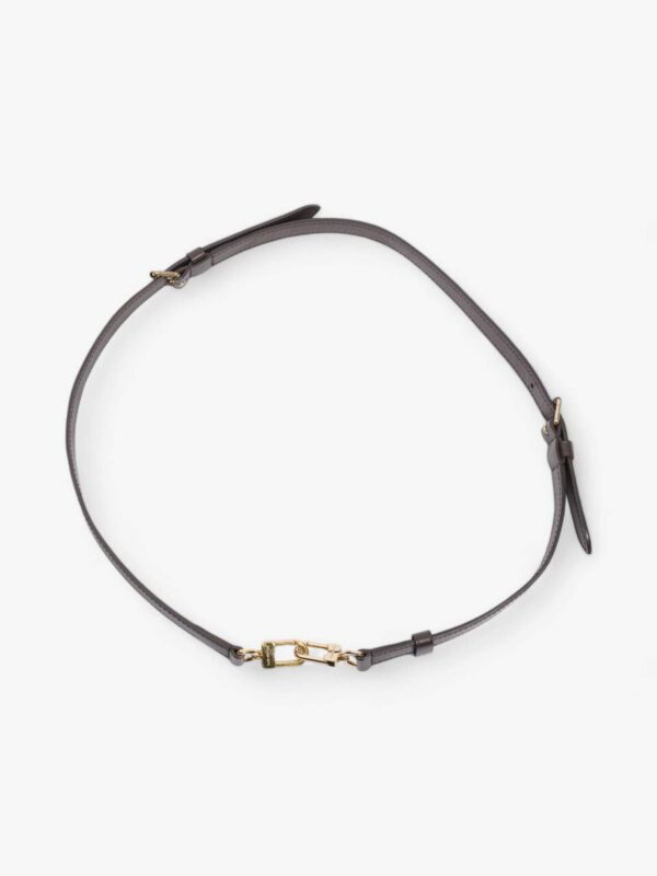 Louis Vuitton Bandoulière Bag Strap Brown / Gold Leather | Luna Bags