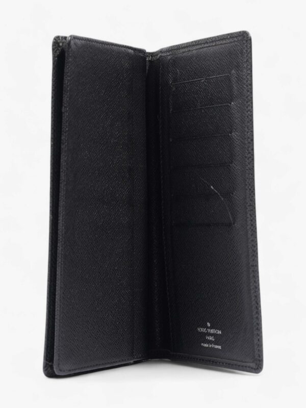 Louis Vuitton Porte Cartes Wallet Black Taiga Leather | Luna Bags