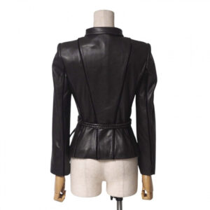 GUCCI Jacket 136350.XM216 Cowhide Brown 38 | Luna Bags