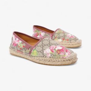 Gucci Bloom Espadrille GG Supreme / Bloom Canvas EU 39 UK 6 | Luna Bags