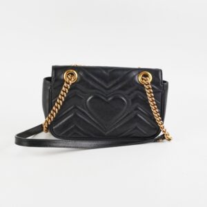 Gucci Small Marmont Black | Luna Bags