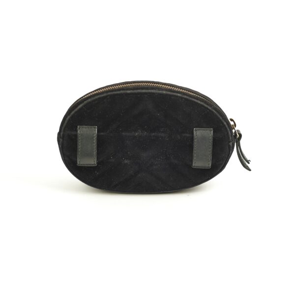Gucci Marmont Black Velvet Belt Bag | Luna Bags