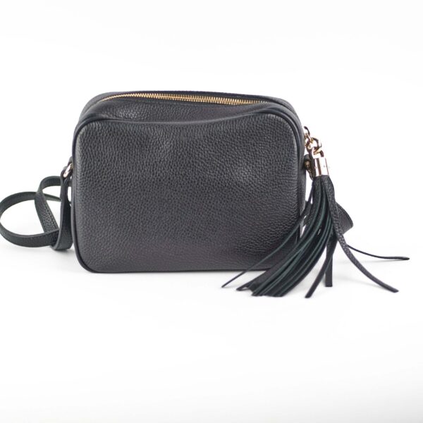 Gucci Soho Disco Black Crossbody | Luna Bags