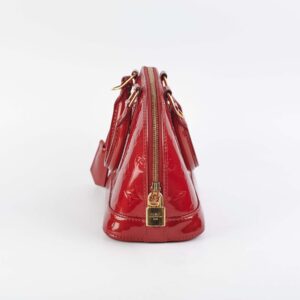 Louis Vuitton Alma BB Vernis Red | Luna Bags