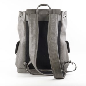 Gucci Monogram Grey Backpack | Luna Bags
