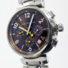 Louis Vuitton Silver Tambour Chronograph Automatic Watch | Luna Bags - Image 6
