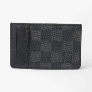 Louis Vuitton Card holder Damier Graphite Coated Canvas | Luna Bags