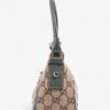 Gucci Abbey D Ring Beige And Ebony GG Supreme / Green Canvas | Luna Bags - Image 2