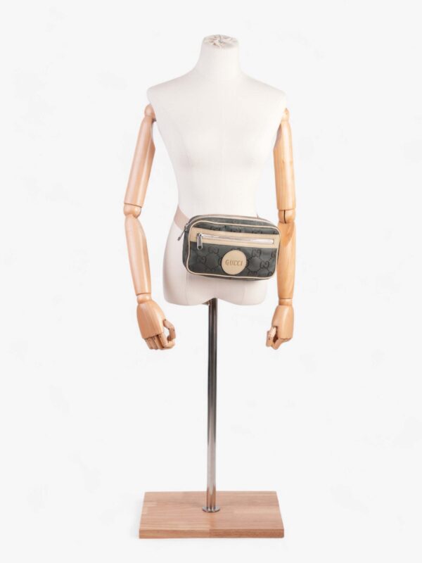 Gucci GG Off The Grid Belt Bag GG Supreme / Grey Nylon | Luna Bags