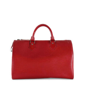 LOUIS VUITTON Red Epi Leather Speedy 35 Handle Bag | Luna Bags