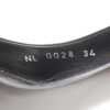 LOUIS VUITTON pumps leather black Round toe Monogram flower Women 34 Used | Luna Bags - Image 12