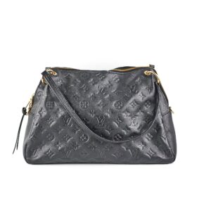 Louis Vuitton Ponthieu MM Empreinte Black Shoulder Bag | Luna Bags