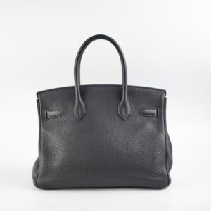 Hermes Birkin 30 Togo Noir - T Stamp 2015 | Luna Bags