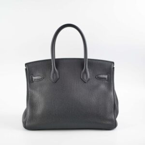 Hermes Birkin 30 Togo Noir - T Stamp 2015 | Luna Bags
