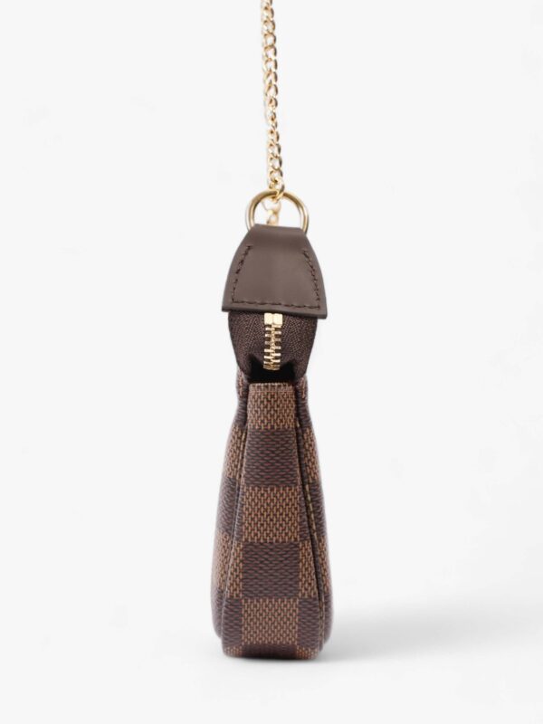 Louis Vuitton Mini Pochette Accessoires Damier Ebene Coated Canvas | Luna Bags