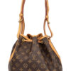 LOUIS VUITTON Petit Sac Noé MNG Canvas | Luna Bags - Image 3