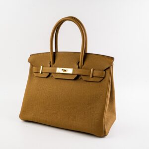 Hermes Birkin 30 Bronze Dore Togo with GHW - Stamp Y 2020 | Luna Bags
