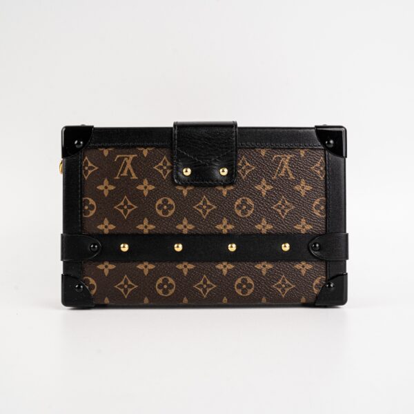Louis Vuitton Petite Malle Monogram Clutch Bag | Luna Bags