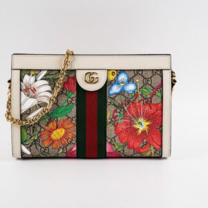 Gucci Ophidia Floral GG Crossbody Bag | Luna Bags