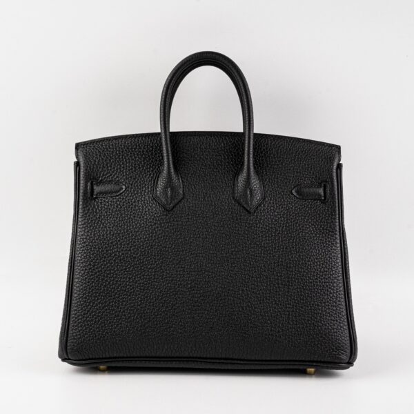Hermes Birkin 25 Noir U stamp | Luna Bags