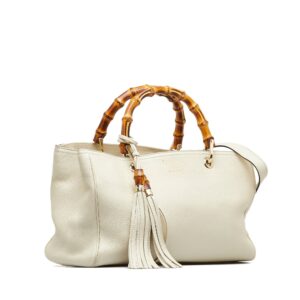 GUCCI Medium Bamboo Shopper Satchel | Luna Bags
