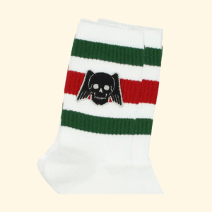Gucci Skull Patch Cotton Ankle Socks, Brand New | Luna Bags