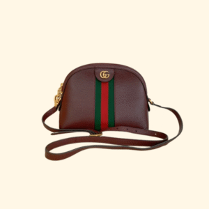 Gucci Burgundy Ophidia Shoulder Bag | Luna Bags