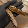 Gucci 1955 Horsebit backpack GG supreme canvas / calfskin brown GHW | Luna Bags - Image 17