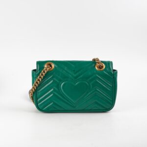 Gucci Marmont Mini Green | Luna Bags