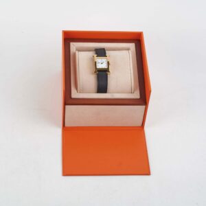 Hermes Heure H Hour Watch Black Small 25mm | Luna Bags