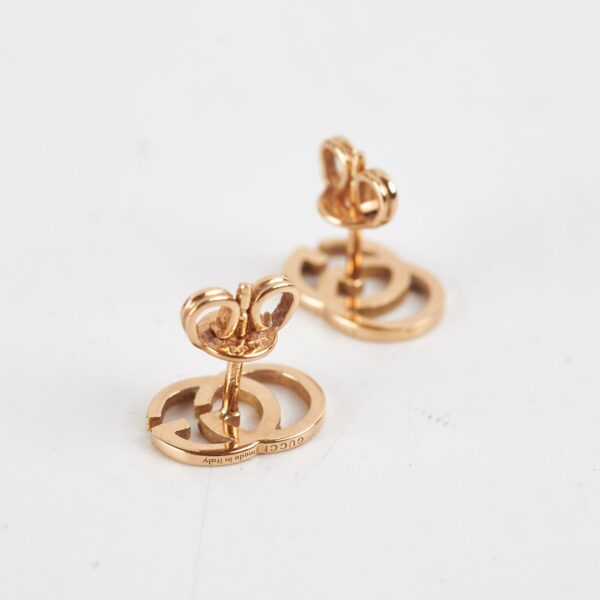Gucci GG Rubbing Stud Earrings | Luna Bags