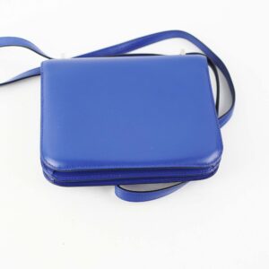 ITEM 29 - Hermes 18 Mini Constance Electric Blue A Stamp | Luna Bags