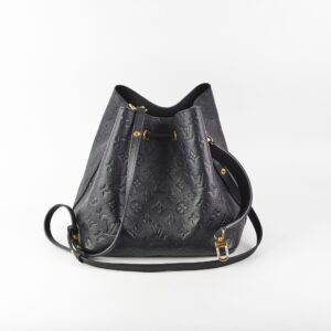 Louis Vuitton NeoNoe MM Monogram Empreinte Black | Luna Bags