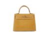 Hermes Kelly 25 Sellier Madame U8 Bronze Dore - Stamp Z | Luna Bags - Image 11