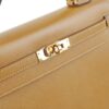 Hermes Kelly 25 Sellier Madame U8 Bronze Dore - Stamp Z | Luna Bags - Image 10
