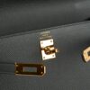 Hermes Kelly 25 Epsom Sellier Vert Armande - Z Stamp | Luna Bags - Image 6
