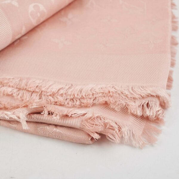 Louis Vuitton Pink Monogram Shawl | Luna Bags