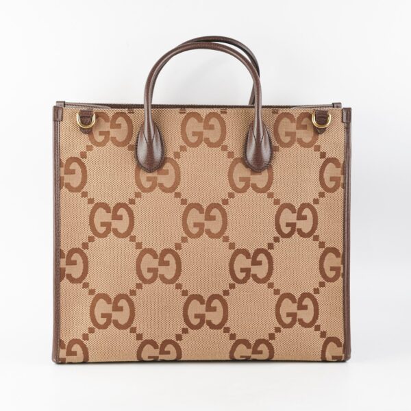 Gucci Jumbo GG Tote Brown Bag | Luna Bags
