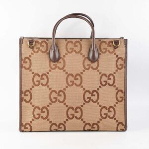 Gucci Jumbo GG Tote Brown Bag | Luna Bags