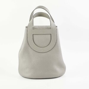 Hermes In The Loop 23 Clemence Gris Meyer - U Stamp | Luna Bags