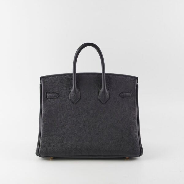 Hermes Birkin 25 Togo Black - B Stamp | Luna Bags