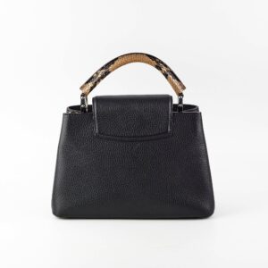 Louis Vuitton Capucine BB Python Handle Black | Luna Bags
