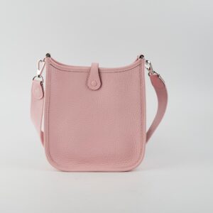 Hermes Mini Evelyne Rose Sakura - X Stamp | Luna Bags