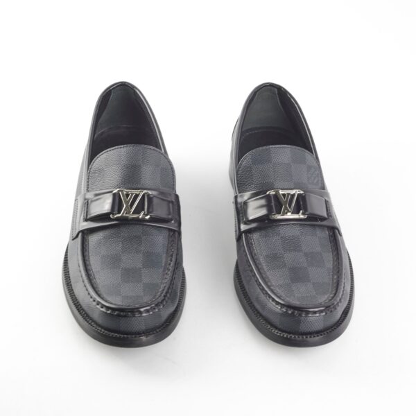 Louis Vuitton Loafers Damier Eclipse Men's Size 6 | Luna Bags