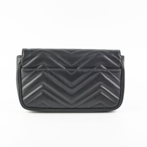 Gucci GG Marmont Matelasse Mini Bag Black | Luna Bags