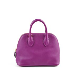 Hermes Mini Bolide 1923 Evercolor Anemone Y Stamp | Luna Bags