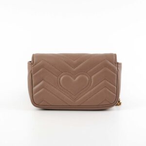 Gucci Super Marmont Pink Crossbody Bag | Luna Bags