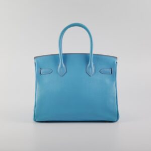 Hermes Birkin 30 Epsom Bleu du Nord - O Square 2011 | Luna Bags
