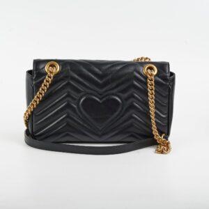 Gucci Small Marmont Black | Luna Bags